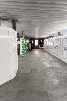 JR渋谷駅新南改札口からのアクセス